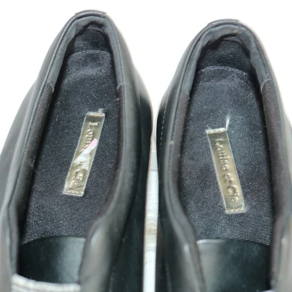 Louise-et-Cie Womens Bette Slip On Shoe Size 9 Black Leather Fashion Sneaker - Picture 9 of 11